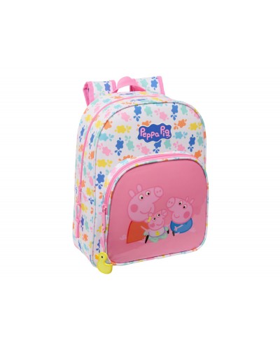 Mochila safta infantil adaptable a carro peppa pig baby 340x260x110 mm
