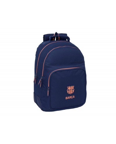 Mochila safta doble con cantoneras adaptable a carro fc barcelona 2ª equipacion 25 26 420x320x150 mm