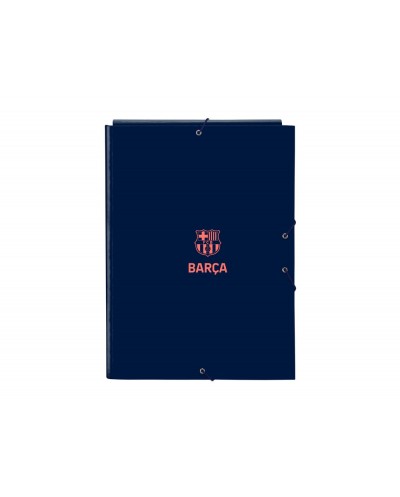 Carpeta carton folio gomas solapas safta fc barcelona 2ª equipacion 25 26