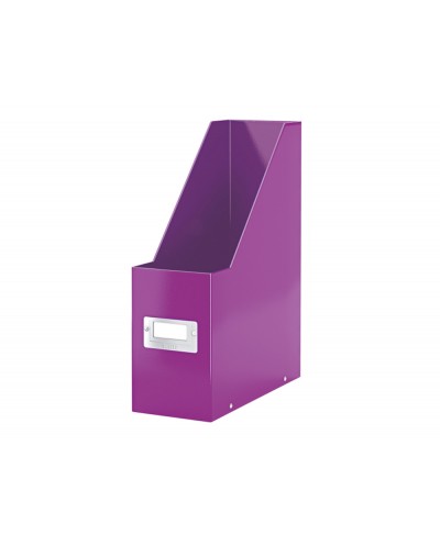 Revistero leitz clickstore carton plastificadora color violeta 103x330x253 mm