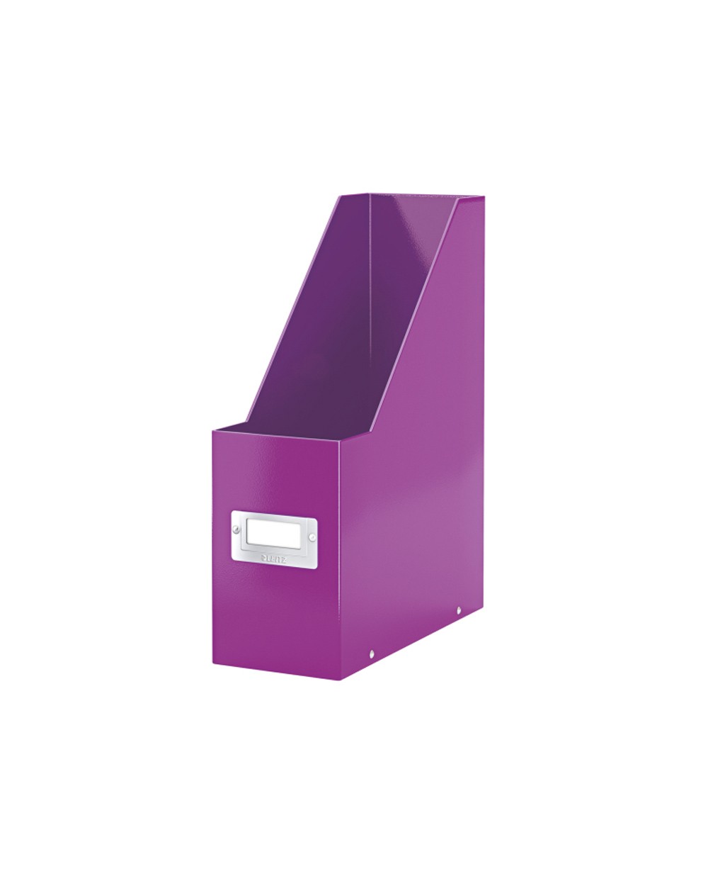 Revistero leitz clickstore carton plastificadora color violeta 103x330x253 mm