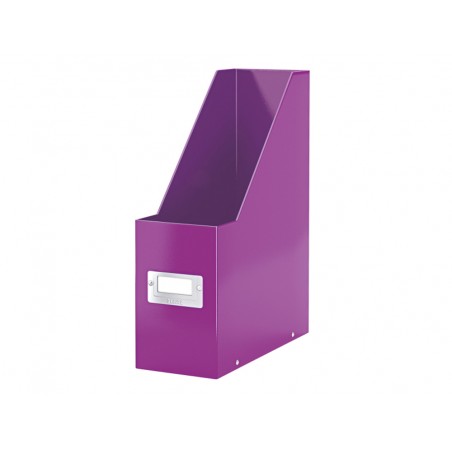 Revistero leitz clickstore carton plastificadora color violeta 103x330x253 mm