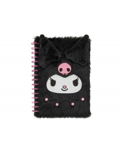 Cuaderno espiral esponjoso a5 kuromi