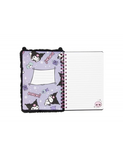 Cuaderno espiral esponjoso a5 kuromi