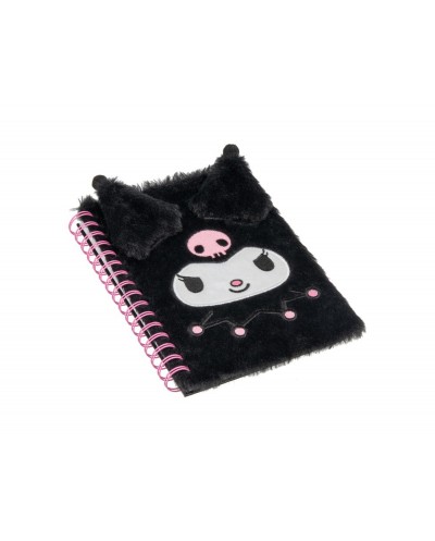 Cuaderno espiral esponjoso a5 kuromi