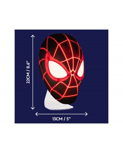 Lampara marvel mascara miles morales