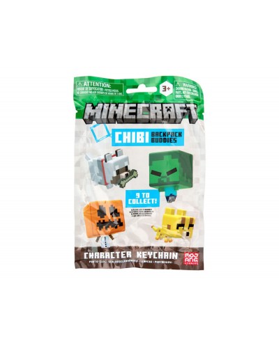 Colgantes para mochila minecraft expositor de 24 unidades surtidas