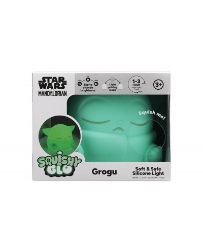 Lampara mandalorian grogu silicona