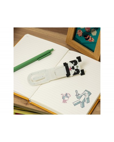 Lampara minecraft de lectura panda