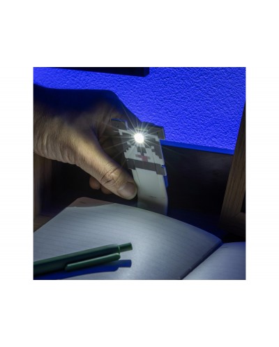 Lampara minecraft de lectura panda