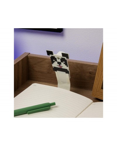 Lampara minecraft de lectura panda
