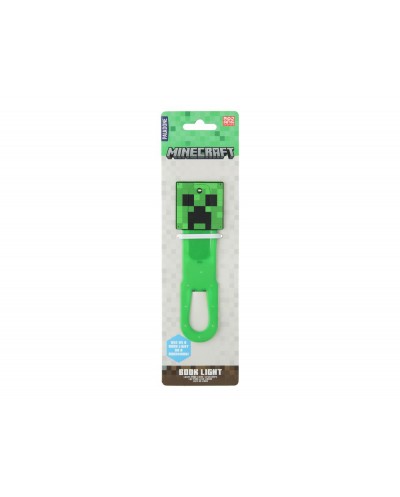 Lampara minecraft de lectura creeper