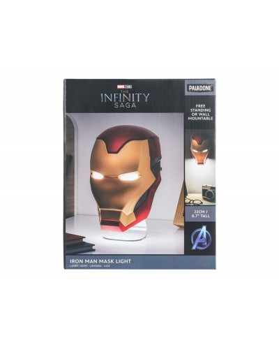 Lampara marvel mascara iron man