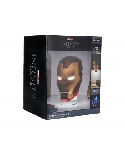 Lampara marvel mascara iron man