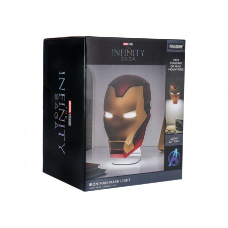 Lampara marvel mascara iron man