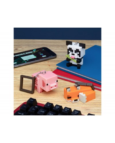 Colgantes para mochila minecraft expositor de 24 unidades surtidas