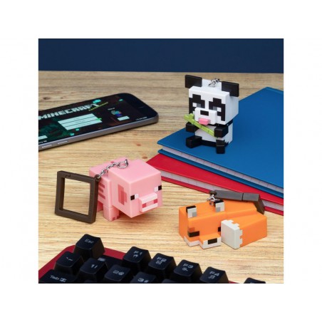 Colgantes para mochila minecraft expositor de 24 unidades surtidas