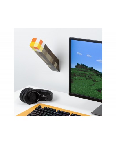 Lampara minecraft antorcha
