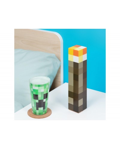 Lampara minecraft antorcha