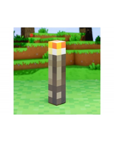 Lampara minecraft antorcha