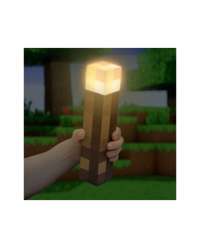 Lampara minecraft antorcha