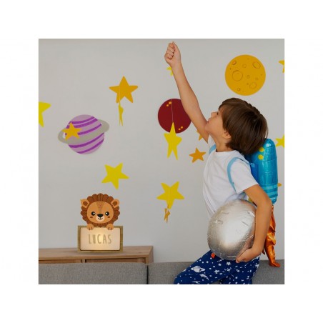 Lampara vintiun personalizable little lion
