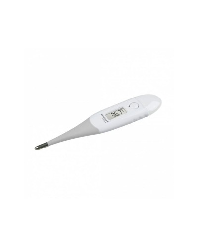 Termometro digital medisana ecomed punta flexible pantalla led lectura temperatura rapida en 10