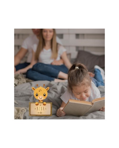 Lampara vintiun personalizable little giraffe