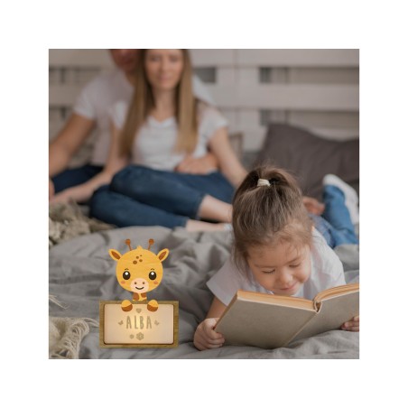 Lampara vintiun personalizable little giraffe