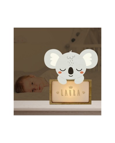 Lampara vintiun personalizable little koala