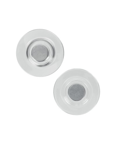 Iman para sujecion nobo 32 mm transparente 32 mm pack de 10 unidades
