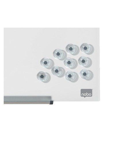 Iman para sujecion nobo 32 mm transparente 32 mm pack de 10 unidades