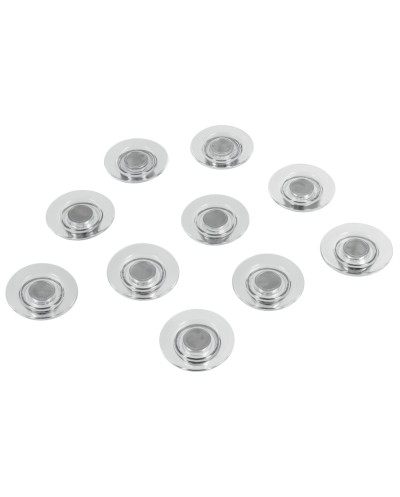 Iman para sujecion nobo 32 mm transparente 32 mm pack de 10 unidades
