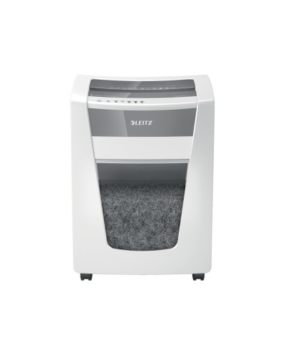 Destructora de documentos leitz iq office pro p6 capacidad de corte 5 hojas destruye grapas y clips 30
