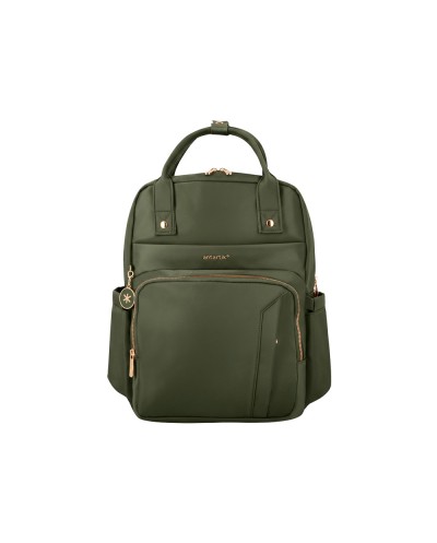 Mochila antartik nova 4 compartimentos color verde oliva 410x180x320 mm