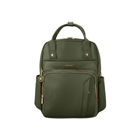 Mochila antartik nova 4 compartimentos color verde oliva 410x180x320 mm