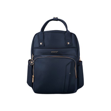 Mochila antartik nova 4 compartimentos color azul marino 410x180x320 mm
