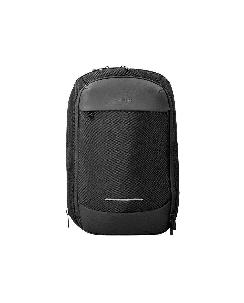 Mochila antartik slim 3 compartimentos color negro 450x150x330 mm