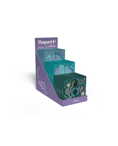 Juego educativo miniland flexihetti expositor de 12 unidades surtidas