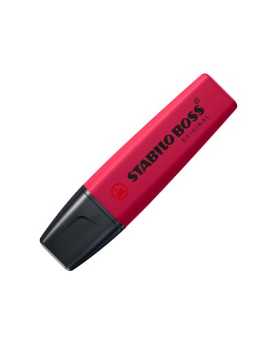 Rotulador stabilo boss fluorescente nature colors wildflower edition color rojo borgona