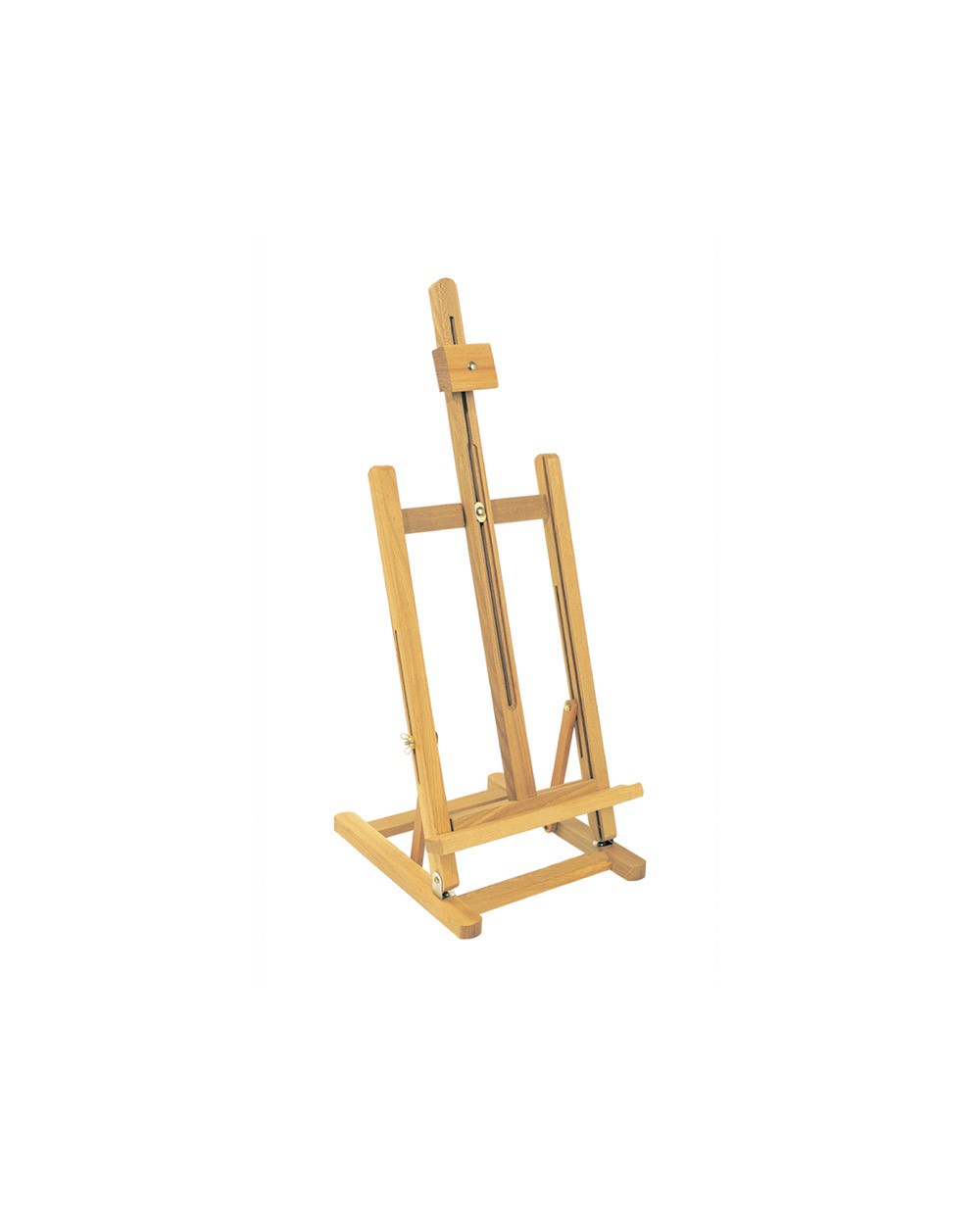 Caballete pintor de sobremesa liderpapel madera de pino barnizado 80x275x30 cm certificado fsc