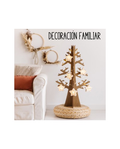 Lampara vintiun personalizable mini star