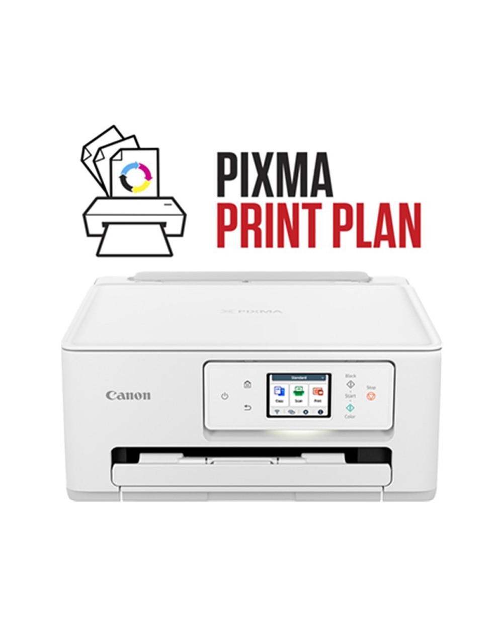 Equipo multifuncion canon pixma ts7650i tinta color a4 15 ppm negro 10 ppm color imprime copia y escanea