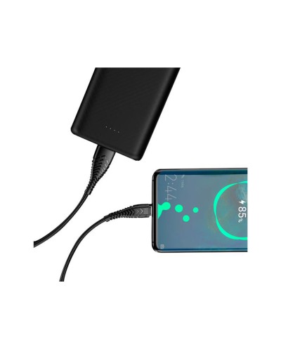 Cable veger usb a lightning 20 12m negro