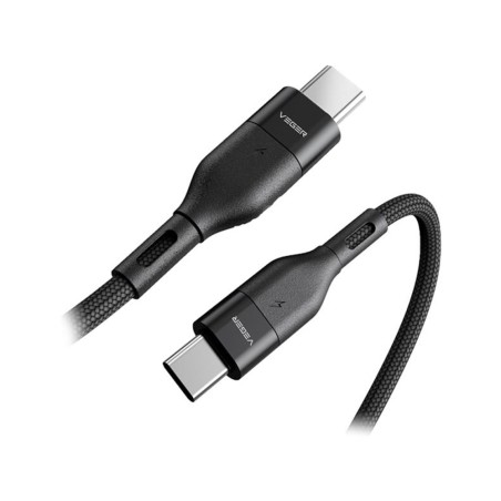 Cable veger para portatiles pd100w usb c usb c 20 12m negro
