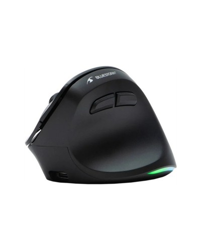 Raton bluestork m wl ergo lumi ergonomico inalambrico negro