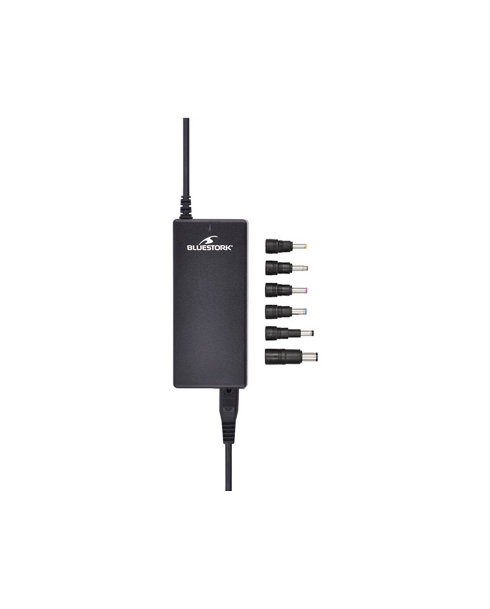 Cargador para portatil bluestork pw nb 90 hp 90w 6 salidas negro