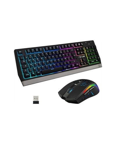 Set teclado raton gaming the g lab combo tungsten sp 2 en 1