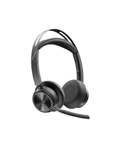 Auriculares poly voyager focus 2 usb c c teams adaptador usb c a