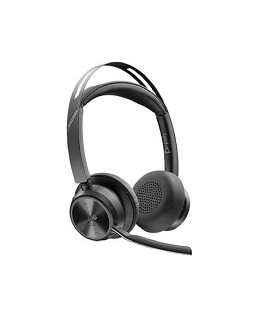 Auriculares poly voyager focus 2 usb c c teams adaptador usb c a